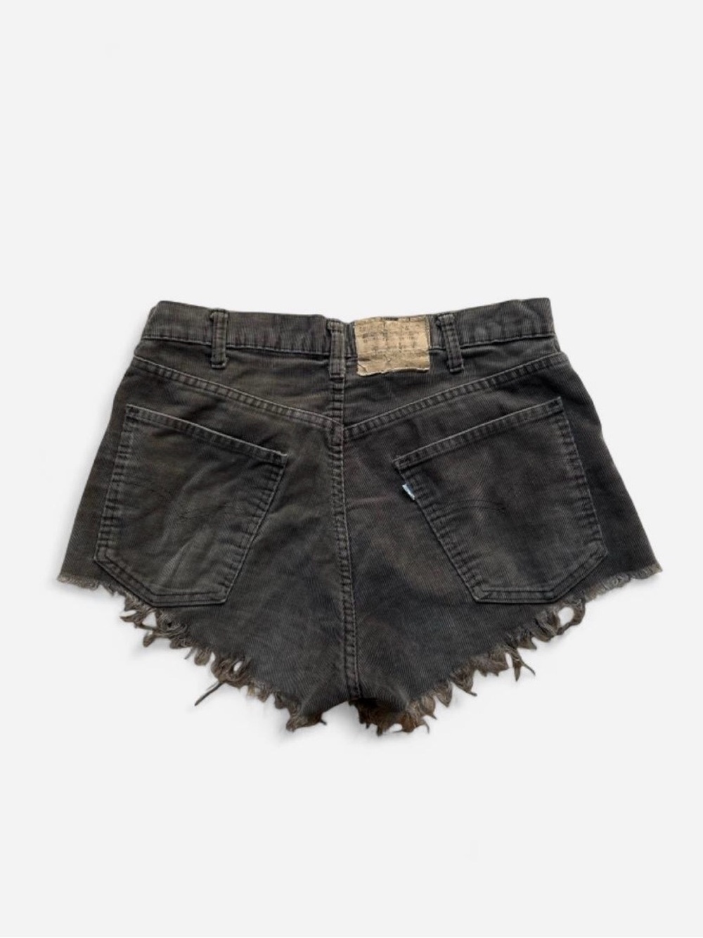 Levi's 1984 White Tab Brown Corduroy
505 Cutt Off Shorts USA Made Size 31" Waist